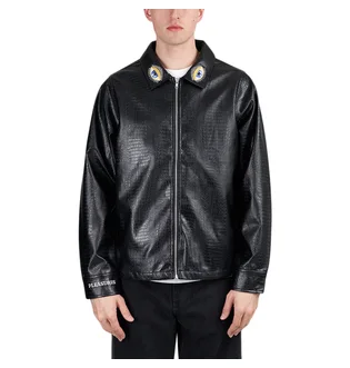 Pleasures Slide Work Jacket (Schwarz)