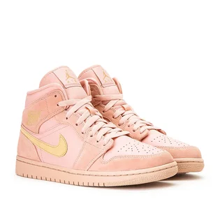 Air Jordan 1 Mid SE 'Coral Stardust' (Rosa / Gold)