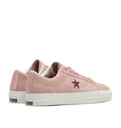 Converse One Star Pro Vintage Suede (Rosa / Weiß)
