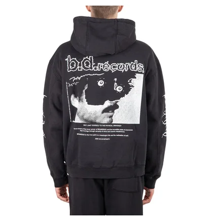 Brain Dead Psycho Meditation Hoodie (Schwarz)
