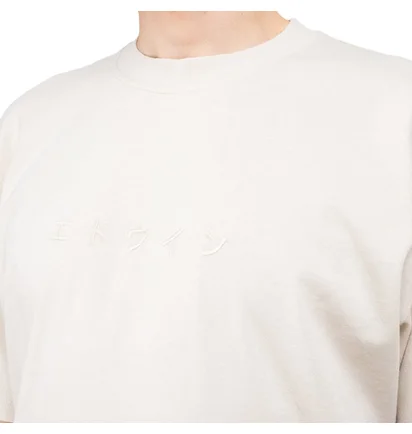 Edwin Katakana Embroidery T-Shirt (Natural)