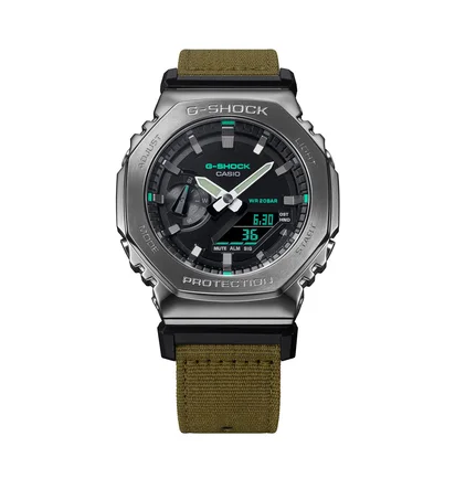 Casio G-Shock GM-2100CB-3AER (Oliv / Grau)
