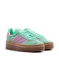 adidas WMNS Gazelle Bold (Grün / Pink)