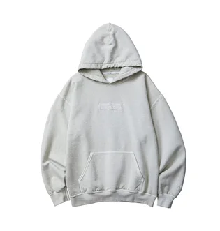 Liberaiders German Logo Overdyed Hoodie (Weiß / Grau)