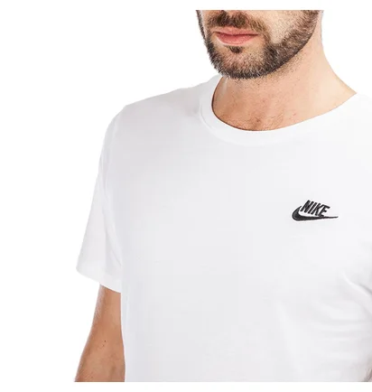 Nike Core Embroidered Futura Tee (Weiß)