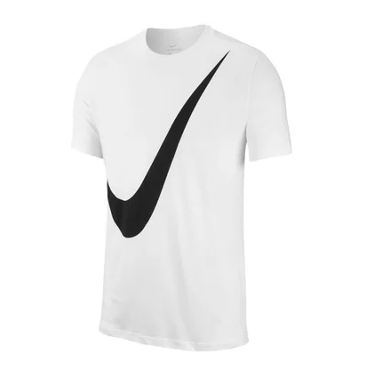 Nike Swoosh Tee (Weiß / Schwarz)