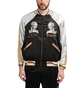 P.A.M. Team Work Reversible Satin Jacket (Schwarz / Grau)