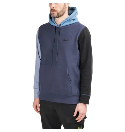 Raised by Wolves Mixed Hoodie (Navy)