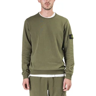 Stone Island Fleece Sweat Shirt (Olive)