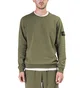 Stone Island Fleece Sweat Shirt (Olive)