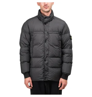 Stone Island Garment Dyed Crinkle Reps Down Jacket (Anthrazit)