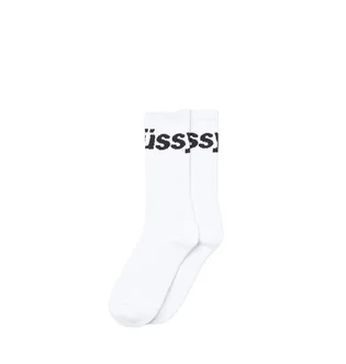 Stüssy Jaquard Logo Socks (Weiß)