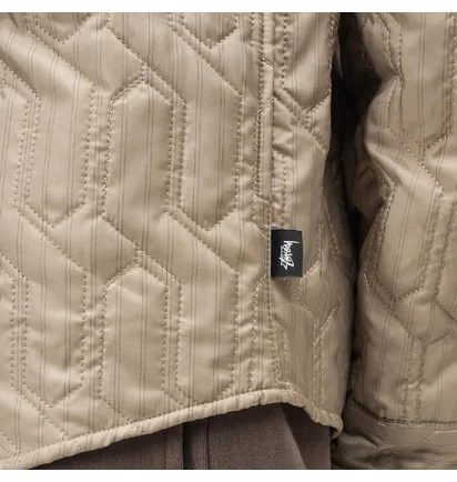 Stüssy Quilted Insulated Shirt (Beige)