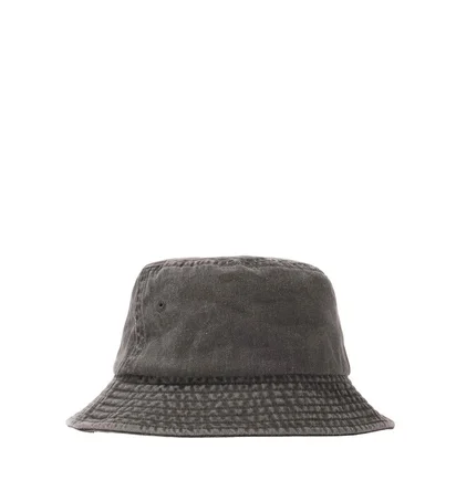 Stüssy Stock Washed Bucket Hat (Schwarz)