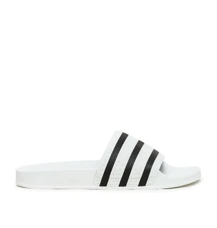adidas Adilette (Weiß / Schwarz)