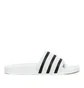 adidas Adilette (Weiß / Schwarz)