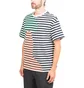 Brain Dead Organic Paneled Stripe Shirt (Multi)