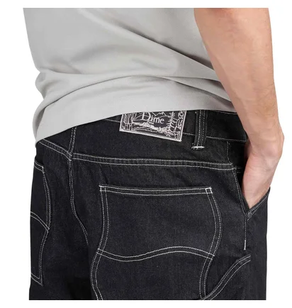 Dime Denim Shorts (Schwarz)