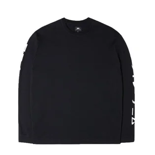 Edwin Gang II TS LS Cotton Single Jersey (Schwarz)