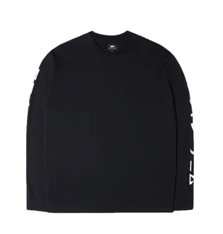 Edwin Gang II TS LS Cotton Single Jersey (Schwarz)