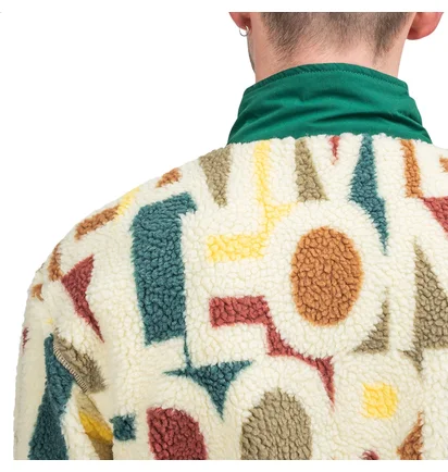 Aimé Leon Dore Blown Print Polar Fleece Jacket (Multi)