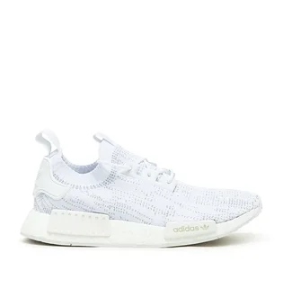 adidas NMD_R1 Primeknit (Weiß / Grau)