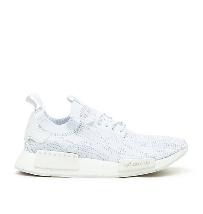 adidas NMD_R1 Primeknit (Weiß / Grau)