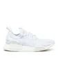 adidas NMD_R1 Primeknit (Weiß / Grau)