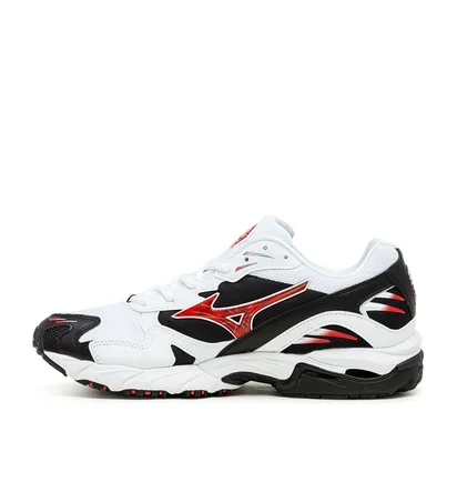 Mizuno Wave Rider 10 (Weiß / Schwarz / Rot)