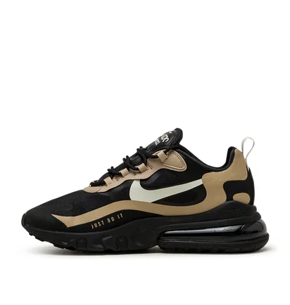 Nike Air Max 270 React (Schwarz / Braun)