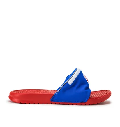 Nike Benassi JDI 'Fanny Pack' (Rot / Blau)