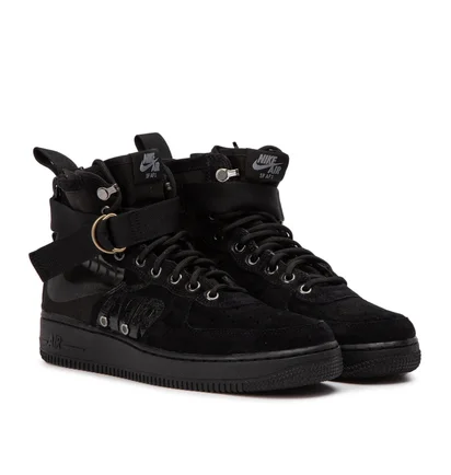 Nike SF Air Force 1 Mid (Schwarz)