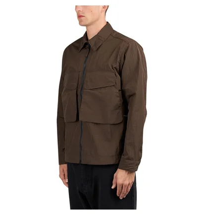 Pop Trading Company Boxer Overshirt (Braun)