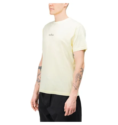 Stone Island Marble Three T-Shirt (Hellgelb)