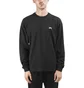 Stüssy Stock Logo Longsleeve Crew (Schwarz)