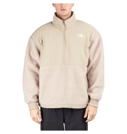 The North Face Platte Sherpa 1/4 Zip (Creme)