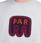 by Parra Fast Food Logo Crew Neck Sweatshirt (Grau)