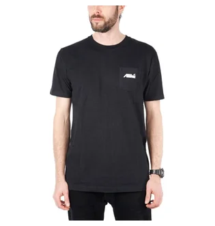 Allike T-Shirt Pocket Tee 'Planetary Expansion' (Schwarz)