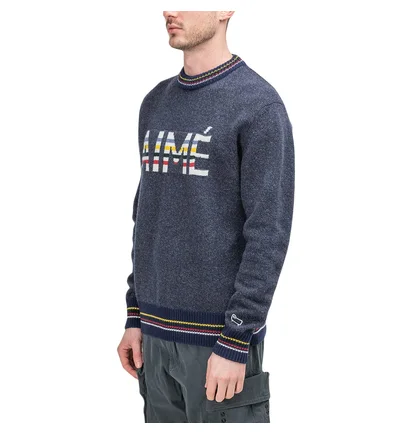 Aimé Leon Dore x Woolrich Hudson Bay Sweater (Navy)