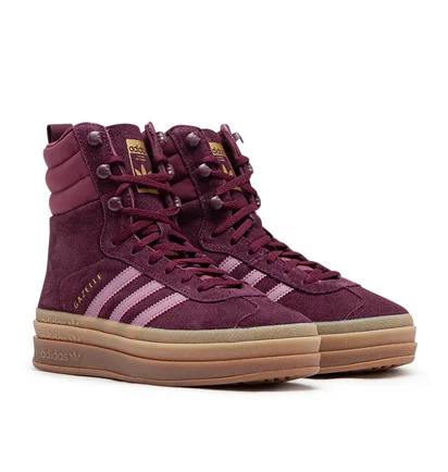 adidas WMNS Gazelle Boot (Weinrot / Gum)