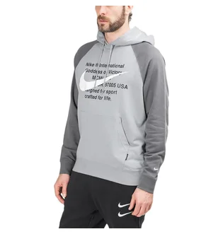 Nike Swoosh Hoodie (Grau)