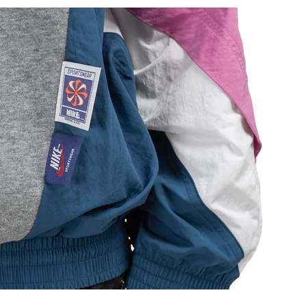 Nike WMNS Icon Clash Hoodie (Grau / Rosa)