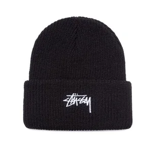 Stüssy Stock FA18 Cuff Beanie (Schwarz)