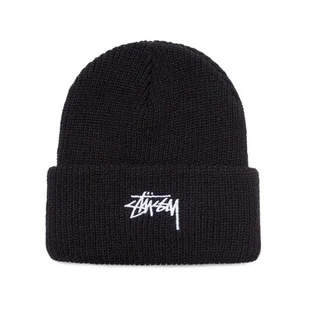 Stüssy Stock FA18 Cuff Beanie (Schwarz)