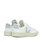 Veja WMNS V-12 Leather (Weiss / Blau)