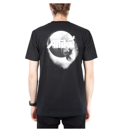 Allike T-Shirt Pocket Tee 'Planetary Expansion' (Schwarz)