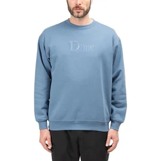 Dime Classic Logo Crewneck (Blaugrau)