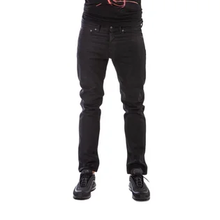 Edwin ED-80 Slim Tapered Red Listed Selvage Black Denim (Schwarz)