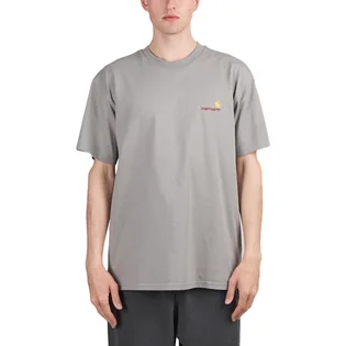 Carhartt WIP S/S American Script T-Shirt (Grau)