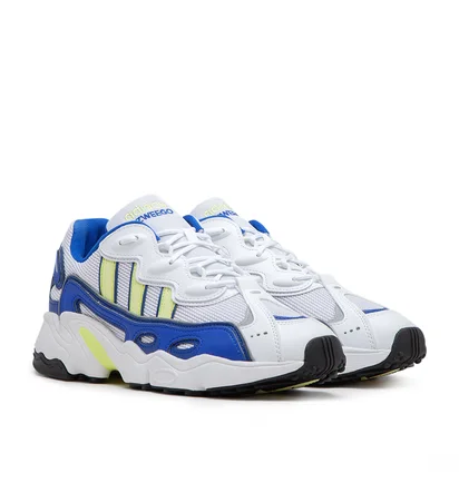 adidas WMNS Ozweego OG (Weiß / Blau / Gelb)